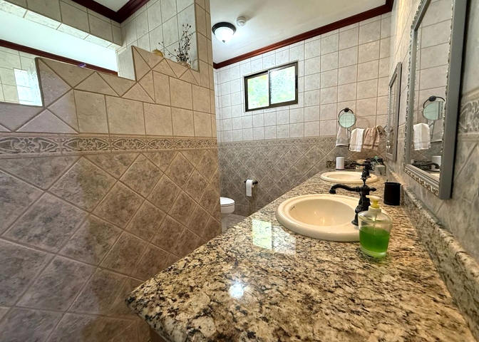 foto del baño